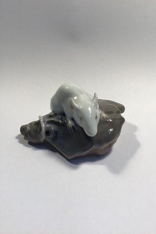 Royal copenhagen mouse head - royal,