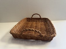 Small Wicker Rattan Tray with