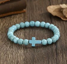 Cross Crucifix Holy Religious Jesus Bracelet Bangle