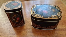 Vintage Floral Tins Small Tin