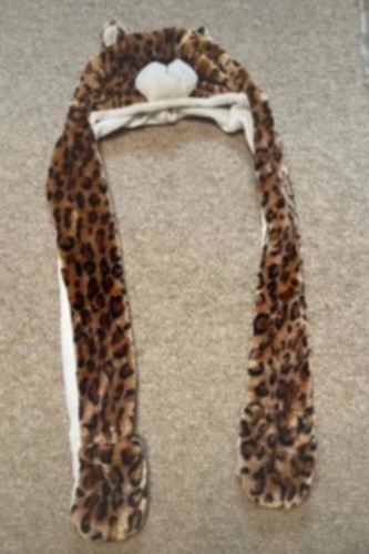 Kids hooded scarf and - kids, gloves