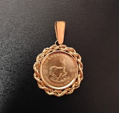 1984 gold krugerrand - 1984,