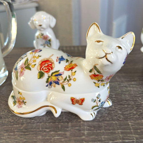 Aynsley cottage garden cat - cottage,
