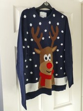 Mens Xmas Jumper, Primark, Size Large