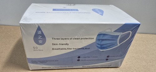 Disposable face masks ply - 3,