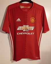 Manchester United FC Home Shirt 2014/15 Boys 15-16 Years Football Newton Heath 