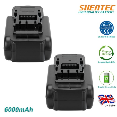 6ah li ion battery - 2x,