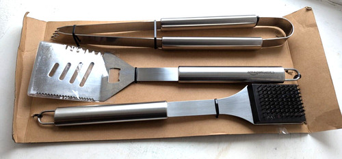 Bbq tool set - stainless, steel