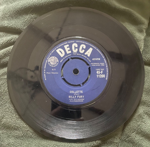 Billy fury baby - fury,