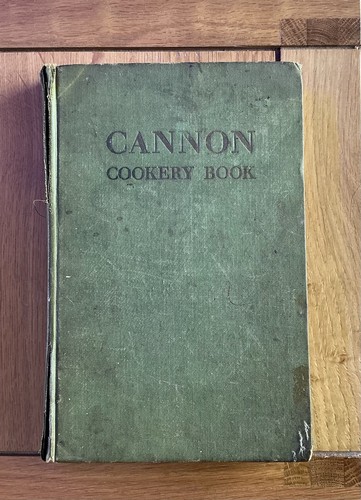 Vintage cannon cookery book - cannon,