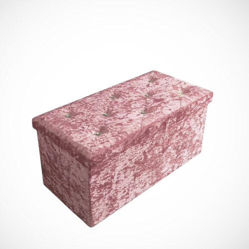 Baby pink crushed velvet - baby,