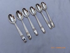 6 SILVER PLATE ELKINGTON