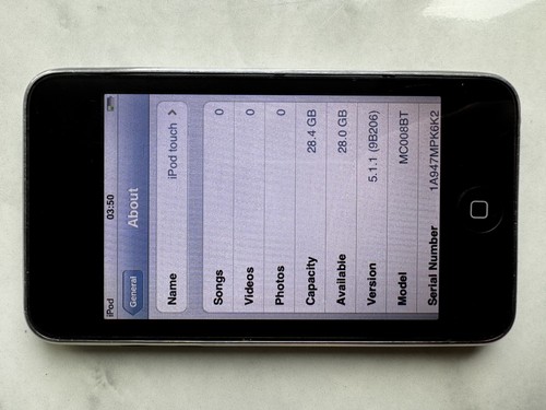 Ipod touch 3rd generation