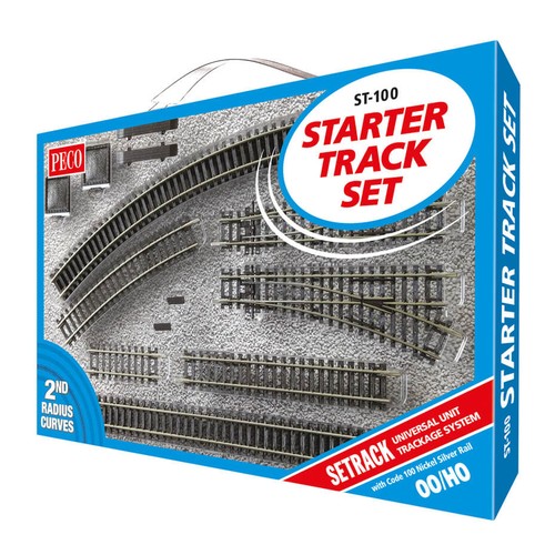 Peco 100 setrack ho - setrack, oo/ho