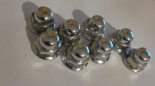 Honda 8pc chrome valve cover - chrome,