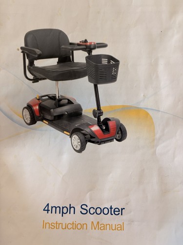 Mobility scooter folding - scooter,