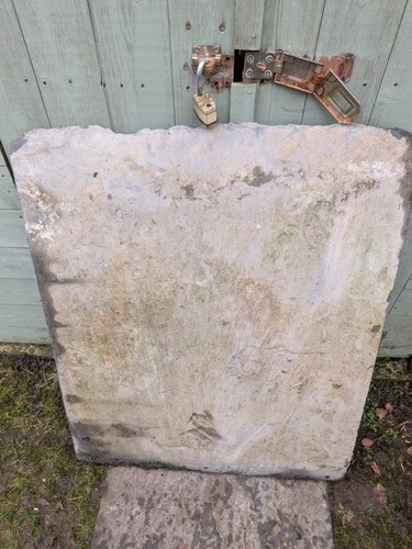 Slate hearth slab fireplace - slab,
