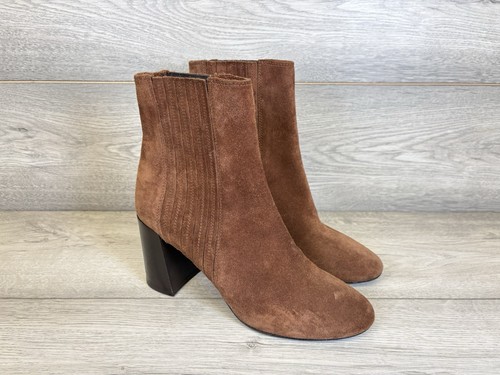 Dune brown suede heel - dune, womens
