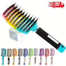 Hair brush multi coloured - brush,