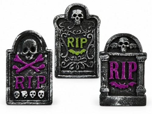 Set halloween graveyard - 3, x