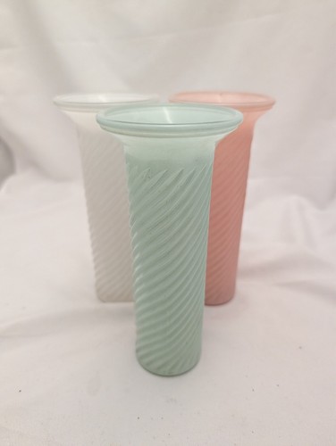 Vintage tall bud - , vase