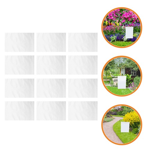 Pcs blank garden - blank, flags