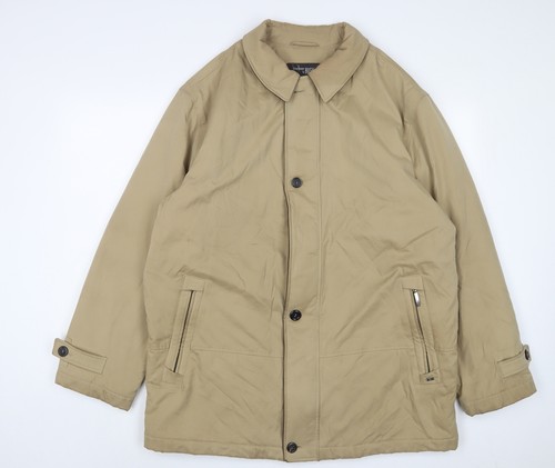 Bush mens beige jacket size - mens,