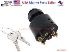 Boat Ignition Key Switch Push
