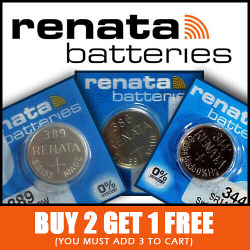 Renata watch batteries - renata, 317