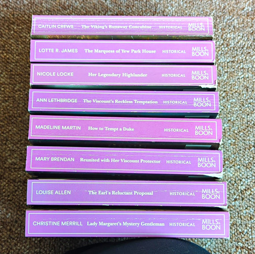 Mills boon historical - &,