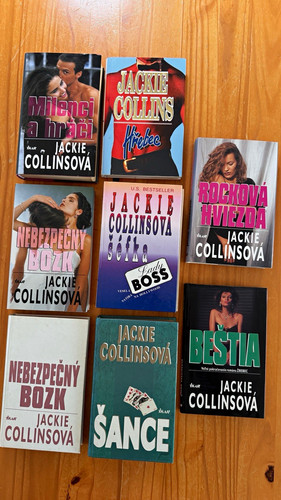 Jackie collinsová book set - collinsová,