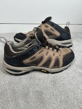 Timberland Gore-Tex Walking Shoes Vibram Soles Men’s Uk 8 Brown Immaculate Cond 