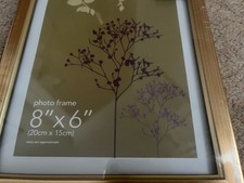 “Wilko’s” Photo Frame - Gold.