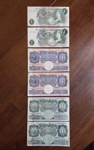Job lot vintage bank - 6x,