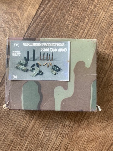 Verlinden 75mm tank ammo - 75mm, 1/35