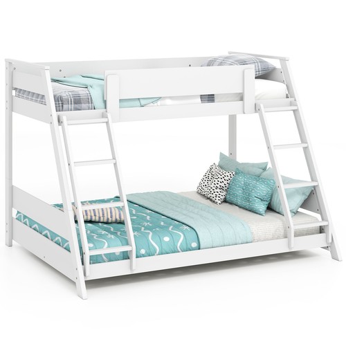 Gymax single over double bunk - single,