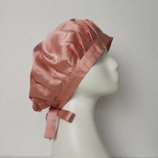 Silk Hair Bonnet 100% Pure Mulberry Silk - breathable & hypoallergenic.CARLTY'S