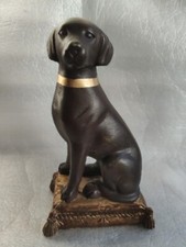 Vintage Chocolate Labrador Dog
