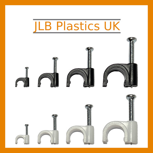 Cable clips with fixing - clips,
