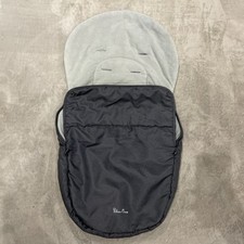Silver Cross Grey Pushchair Liner And Cosytoes/footmuff