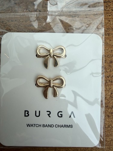 Burga apple watch band - watch, gold