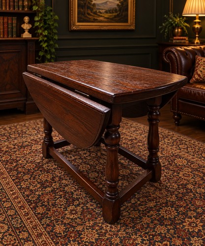 Oak drop leaf table - leaf,