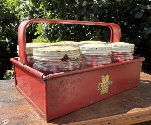 Vintage garrison spice - garrison, jars