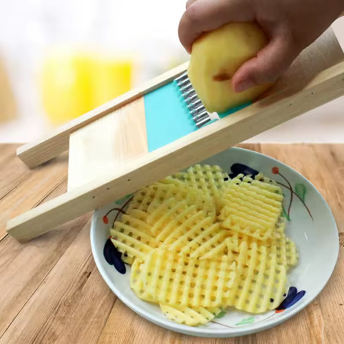 Stainless steel fries - stainless, grid