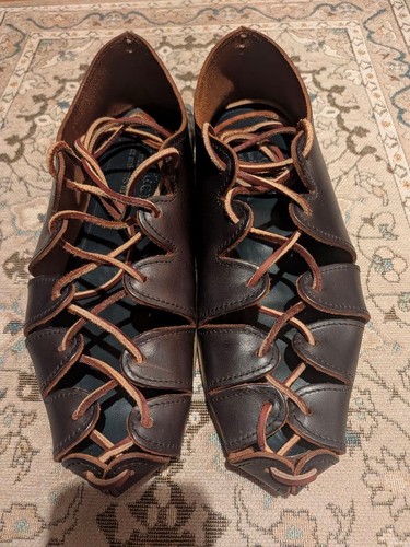 Yuketen leather sandals men - leather,