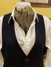 VINTAGE STRIPED FRENCH EVENING