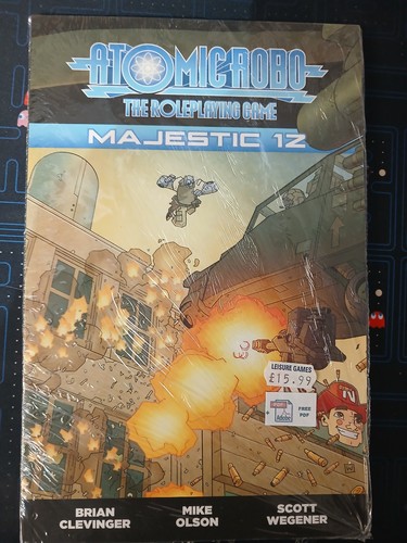 Atomic robo roleplaying - atomic, game