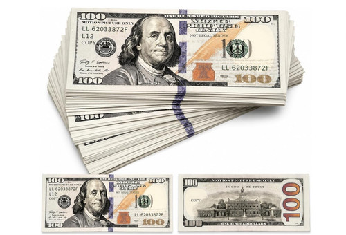 100pcs dollar bill banknote - dollar,