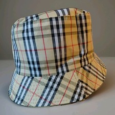 Tartan reversable  bucket hat