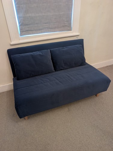 Blue velvet logan double - m&s,
